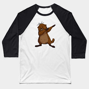 Groundhog Dabbing Dance In The Underground Baseball T-Shirt